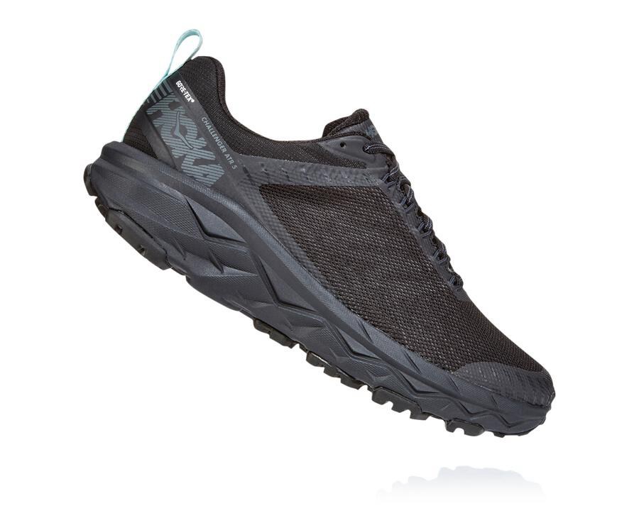 Tenis Trail Hoka One One Feminino Pretas - Challenger Atr 5 Gore-Tex - 359-UTLAKS